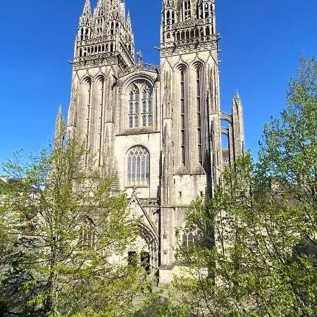 Appartement Dans Les Airs à Quimper Extérieur photo