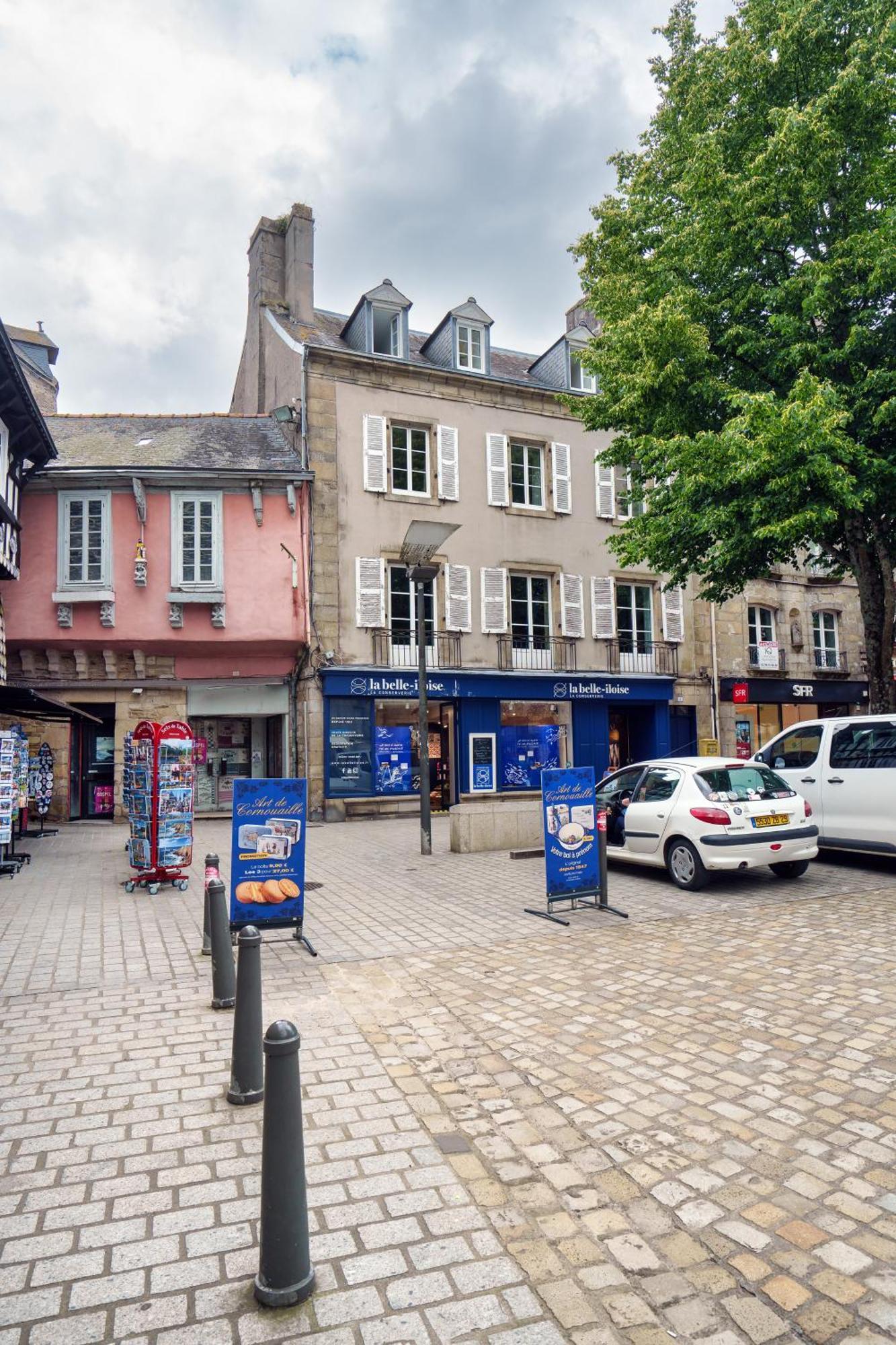 Appartement Dans Les Airs à Quimper Extérieur photo